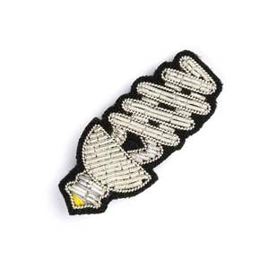 Meilleure qualité nouveau Design fil de lingot broches belle mode personnalisé cuir Badges bas prix en gros #00634 - Product Image 2