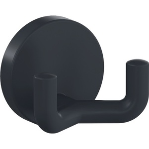 HEWI Anthracite Grey Matt 477.90B025 Double <b>Hook</b> 43.5mm Double Projection Polyamide 92 50mm <b>Wall</b> <b>Hooks</b> & Coat <b>Racks</b> - Product Image 1