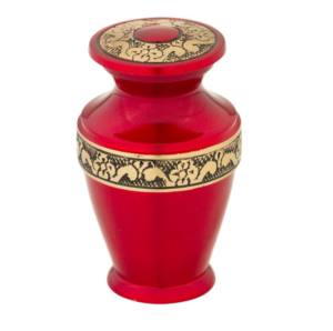 Venta al por mayor de urnas de cremación de recuerdo de latón clásico, precios bajos, artesanías de latón, urnas de recuerdo para funeraria - Product Image 3