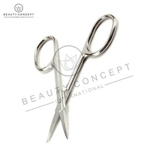 Tijeras personalizadas para cutículas, concepto de belleza, manicura sostenible al por mayor, tijeras para cutículas curvas rectas y afiladas, herramientas para uñas OEM - Product Image 5