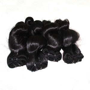 Perruques ondulées naturelles Remy, cheveux vierges lisses et soyeux, extension de cheveux naturels du Vietnam - Product Image 4