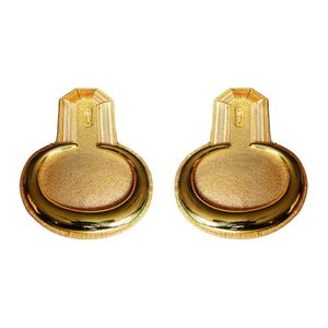 Hombreras Doradas de Alta Calidad Bordadas para Coser en Tela, Hombreras Doradas (Par) - Product Image 1