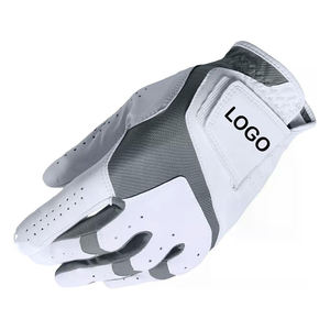 Gants de golf pour hommes avec logo OEM, main gauche et droite, cuir de haute qualité, emballage personnalisé en usine, prix garanti - Product Image 1