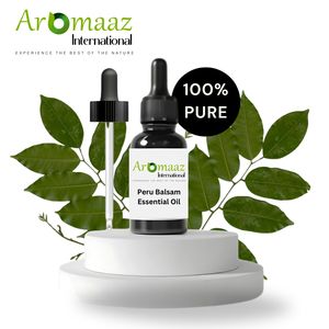 Aceite orgánico de bálsamo Perú Aromaaz | Aceite esencial de bálsamo peruano | Aceites esenciales puros de Myroxylon Balsamum Precio al por mayor a granel - Product Image 1