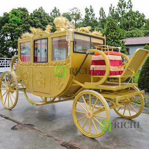 Carrozza principessa carretto di caramelle per esterni di natale carrozza reale carrozza reale Design portabottiglie da tavolo - Product Image 5