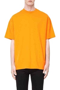 2026 100% Cotton Men's Loose Fit Drop Shoulder Knitted T-Shirt Printed High Quality Blank Street Wear Quick Dry Breathable Short - Product Image 2