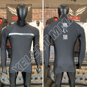 Mens Custom <b>Rash</b> <b>Vest</b> <b>Long</b> <b>Sleeve</b> Compression Shirt Quick Dry Rashguard Sublimation <b>Rash</b> Guard Men Quantity Top Customize - Product Image 6
