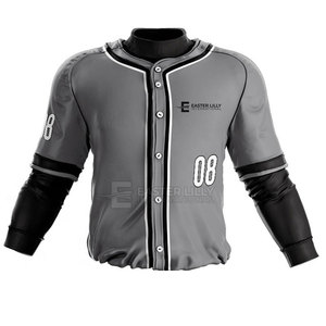 Nouveautés en vêtements de sport, uniforme de baseball en tissu 100% polyester, meilleur prix pour uniforme de baseball - Product Image 3