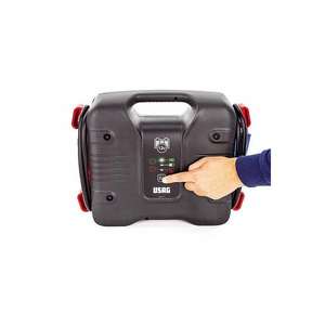 Arrancador de Baterías Portátil Profesional Usag de 12V con Conectores Automotrices para Uso en Automóviles - Product Image 2