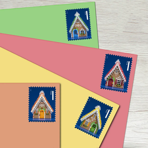 Pegatinas navideñas retro americanas para el día de San Valentín, invitaciones de boda, tarjetas de cumpleaños, tarjetas navideñas para enviar por correo - Product Image 3