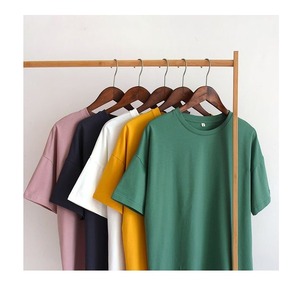 Best Quality 100% Cotton Blank Men's T-shirts Heavyweight Oversized T-shirts Printing Custom T Shirt Supplier From BD - Product Image 5