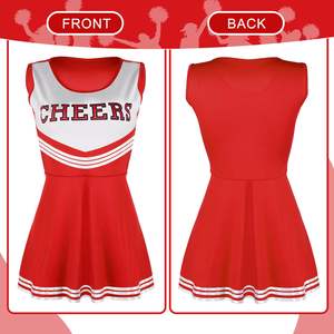 Uniformes de pom-pom girl pour adultes personnalisés en gros Nouveau design Spandex Sets Technique d'impression par sublimation - Product Image 2