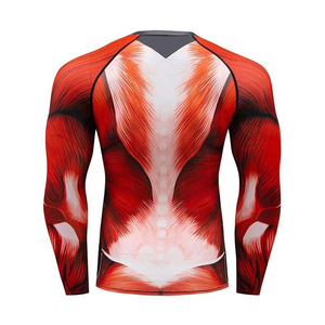 Boxing Clothing China Manufacturer Sublimated Bjj Jiujitsu MMA Rash Guard Custom Rash Guards Sportswear - Product Image 2