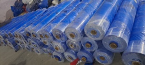 Tissu lourd de polyéthylène Rolls 90gsm-250gsm imperméable et style simple pour la bâche agricole - Product Image 5