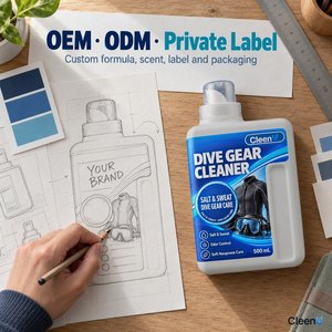 Shampoo Concentrato per Mute Subacquee 500ml, Detergente per Mute in Neoprene, Pulitore per Attrezzatura Subacquea, per Mute da Surf e Stivali da Immersione, OEM Private Label - Product Image 6