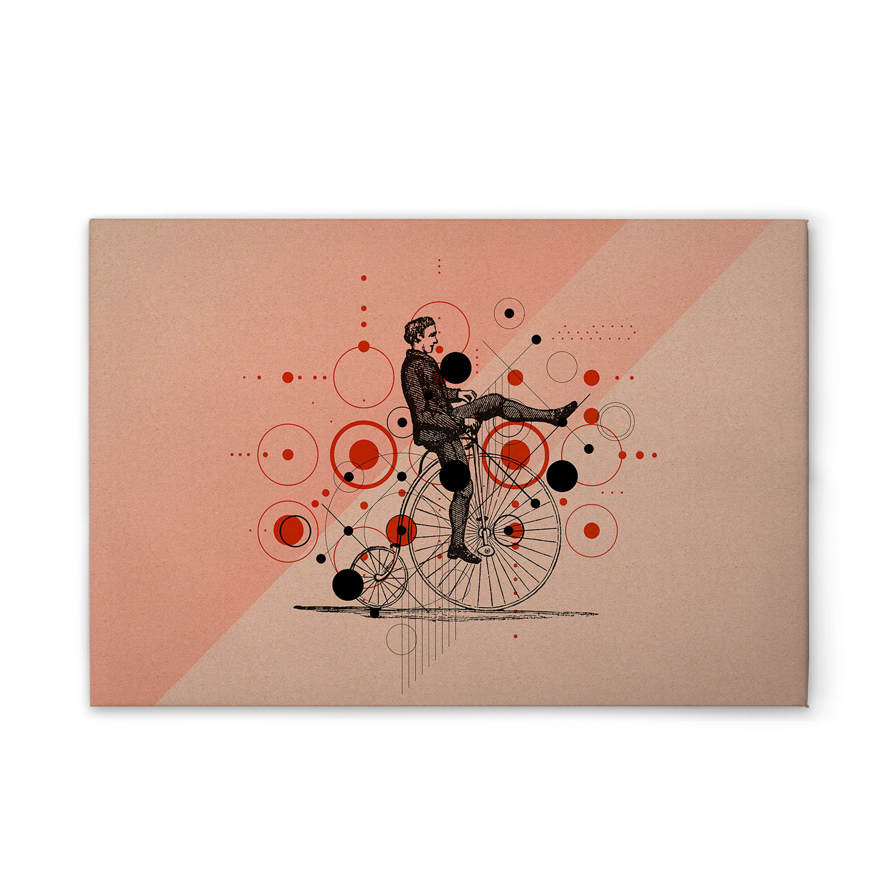 Beige, Rose, Rouge, Noir