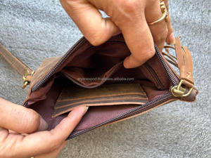 Pochette exclusive en cuir de vachette pur Petit portefeuille en cuir Cheveux sur Animal Print Smart Clutch Femmes Beaux sacs à main de créateur - Product Image 6