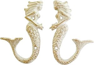 Ganchos de pared decorativos antiguos hechos a mano de cola de pez, nueva utilidad, producto de ganchos de pared de Metal superventas de muy alta calidad - Product Image 2