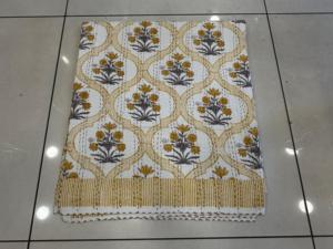 100% Bohemian Cotton Kantha <b>Quilt</b> Comfortable Reversible Bed Sofa Throw Handmade & Hand Printed Kantha Stitch for Home Decor - Product Image 6