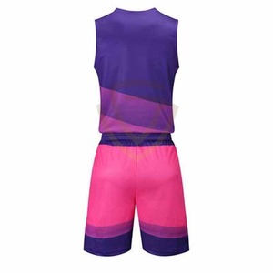 Conjuntos de Camisetas de Baloncesto Personalizables de Alta Calidad, 100% Poliéster, Tejido Transpirable, Diseño sin Mangas - Product Image 2