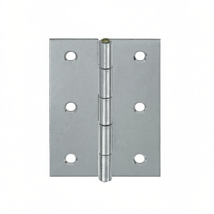 VORMANN Steel Blue Zinc-Plated Rolled Half-Width Hinge 80mm Height 58mm Width 1.5mm Thickness <b>Hooks</b> & <b>Rails</b> Packaged in Units 20 - Product Image 3