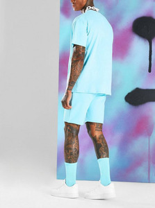 2025 2023 Spring Clothing Fashion 3D Printing <b>t</b> <b>Shirt</b> Casual Men's Tracksuits Sport Wear Short-sleeved Men Jogging Shorts <b>Suit</b> Set With custom logo - Product Image 2