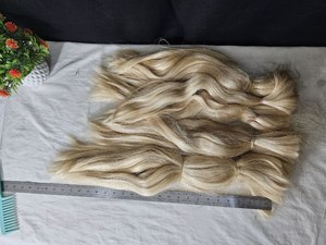 Female Indian Hair Extension 100% Remy Human Hair Single Weft - Product Image 2