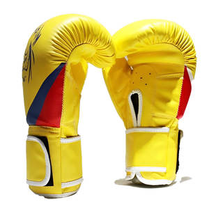 Meilleur fournisseur Prix de gros Gants de boxe personnalisés Gants de boxe en cuir avec logo personnalisé - Product Image 3