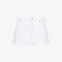 Shorts de Mezclilla de Cintura Media para Mujer, Diseño Desgastado y Roto, Ecológicos, de Spandex/Algodón, Casuales, Lavados, Personalizados ODM