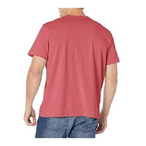 Verano cómodo hombres casual pecho impreso 100% algodón manga corta cuello redondo hombres camiseta de Bangladesh fábrica mejor precio - Product Image 4