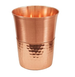 El mejor diseño de vidrio de cobre, vaso de vidrio para beber de cobre puro de la más alta calidad para beber Metal de gran oferta. - Product Image 6