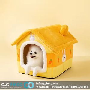 Venta al por mayor súper grande suave algodón Floral colchón casa para reptiles uso interior/exterior transpirable forma de semicírculo - Product Image 2