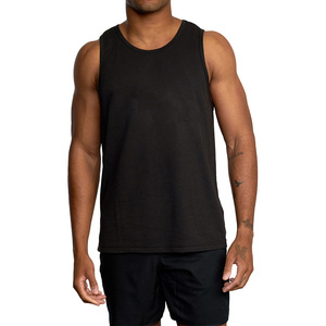 Camisetas sin mangas bordadas transpirables de talla grande para hombre de calidad superior estilo informal de secado rápido para atletas camisetas sin mangas de punto - Product Image 1