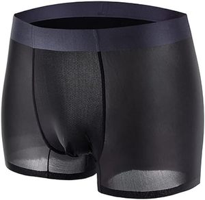 Calzoncillos Deportivos Sexys y Transpirables de Seda Helada para Hombre, Absorbentes de Sudor, de Secado Rápido - Product Image 1