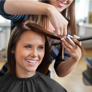 Ciseaux de coupe de cheveux de barbier de haute qualité finition ciseaux de Salon de beauté en acier allemand polonais avec anneau en caoutchouc - Product Image 6