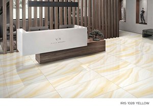 Carrelage de sol en porcelaine brillante 600x1200 aspect marbre de luxe Meilleur prix pour la maison Hôtel Utilisation Design moderne Style Firebrick Fonction - Product Image 2