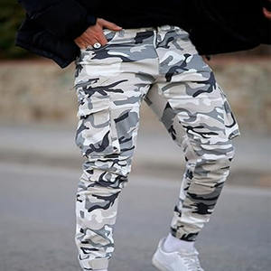 กางเกงผู้ชายหลายกระเป๋าใส่สบายดีไซน์บริการ OEM - Product Image 4