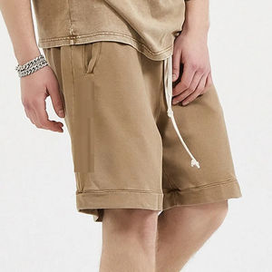 Shorts Tie-Dye Confortables pour Hommes à Prix de Gros, Logo Personnalisé Imprimé, Taille Élastique, Motif Uni, Shorts Tie-Dye de Haute Qualité - Product Image 2