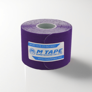 M Tape Easycut Cinta de corte de kinesiología impermeable púrpura en forma de I 5cm de ancho y 5m de longitud Hecho en Corea - Product Image 6