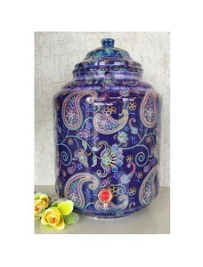 Distributeur d'eau chaude et froide en alliage d'aluminium artisanal de qualité supérieure, design martelé unique, écologique pour la maison, l'hôtel et l'extérieur luxueux - Product Image 5