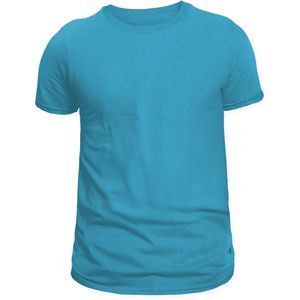 Venta al por mayor de camisetas 100% algodón personalizadas de alta calidad de talla grande con la impresión del logotipo de los hombres camiseta en blanco - Product Image 4