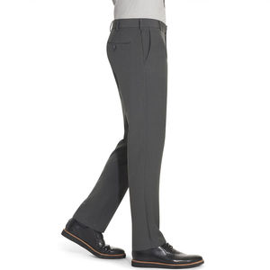 Pantalon de costume formel droit pour homme, respirant, 100% coton, vêtements de bureau professionnels - Product Image 3