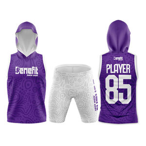 Uniforme de fútbol con bandera 7 en 7 de los hombres superventas al por mayor último diseño personalizado con capucha uniforme de fútbol con bandera 7 en 7 - Product Image 1