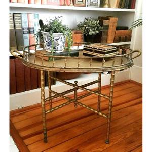 Plateau de service en métal de qualité supérieure Offre Spéciale avec support forme et taille personnalisées polies dorées pour obtenir à bon prix - Product Image 2