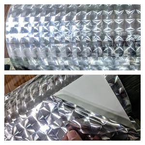 Wholesale Silver Holographic 3D Multi Lens Film Optical Laser Effect PET Adhesive <b>Sticker</b> for Gift & Craft Bulk Supplier - Product Image 3