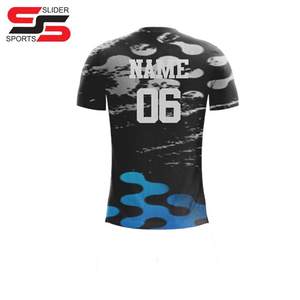 ชุดกีฬาเสื้อฟุตบอลสำหรับผู้ใหญ่ชุดเสื้อเจอร์ซีย์เล่นกีฬาพิมพ์ซับลิเมชันออกแบบได้ตามต้องการ - Product Image 3