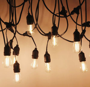 สกรูสไตล์กันน้ำ E26/E27เบ้าโคมไฟพลาสติกประดับตกแต่งแขวน - Product Image 4