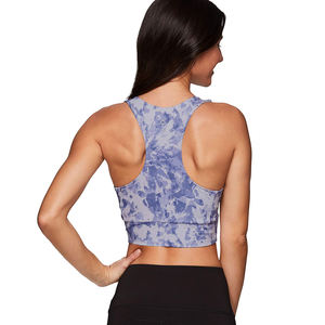 2025 gros femmes sans couture sport soutien-gorge séchage rapide Fitness Yoga vêtements de gymnastique Compression bretelles rembourré haut Impact OEM soutien-gorge haut - Product Image 2