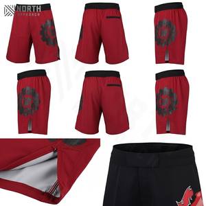 Shorts de sport en maille personnalisés de haute qualité, design tendance, vente chaude, OEM, imprimés, pour le basketball, la course à pied, la salle de sport, pour hommes, été - Product Image 5