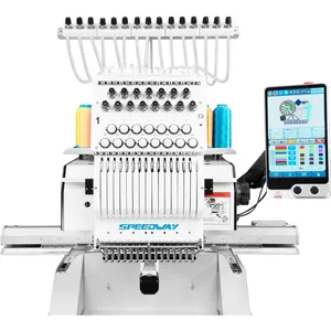 MEJORES VENTAS BC-1501 Máquina de Bordar Industrial Computarizada de 15 Agujas con Pantalla Táctil de 12 Pulgadas - Product Image 1